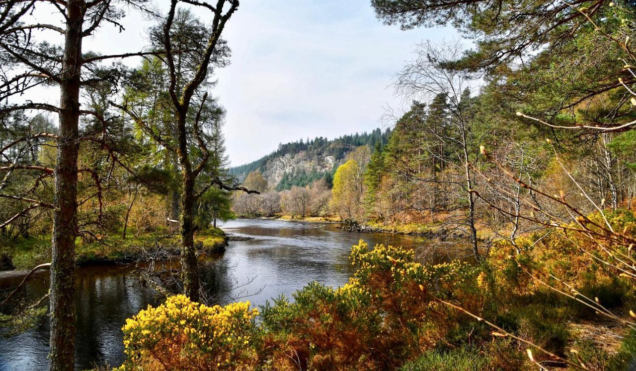 Hill Cottage Cabins Fort Augustus Exterior foto