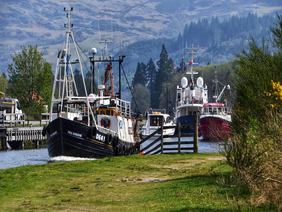 Hill Cottage Cabins Fort Augustus Exterior foto