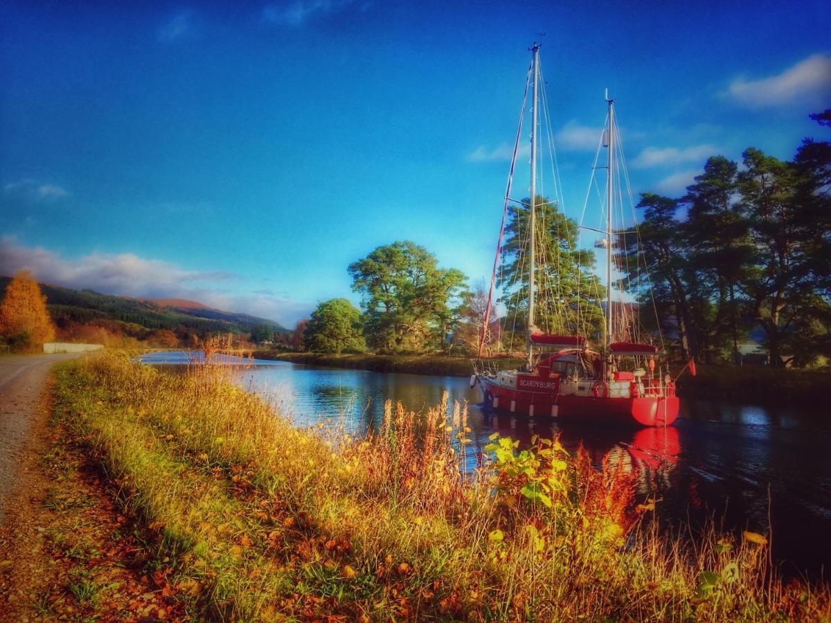 Hill Cottage Cabins Fort Augustus Exterior foto